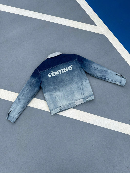 Ombré Denim Jacket